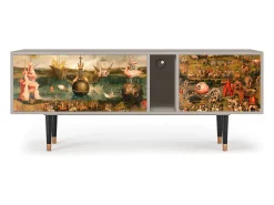 Clearance Mueble de TV - 170х69х48 cm - T1 - Garden of Delights , Areia Bege