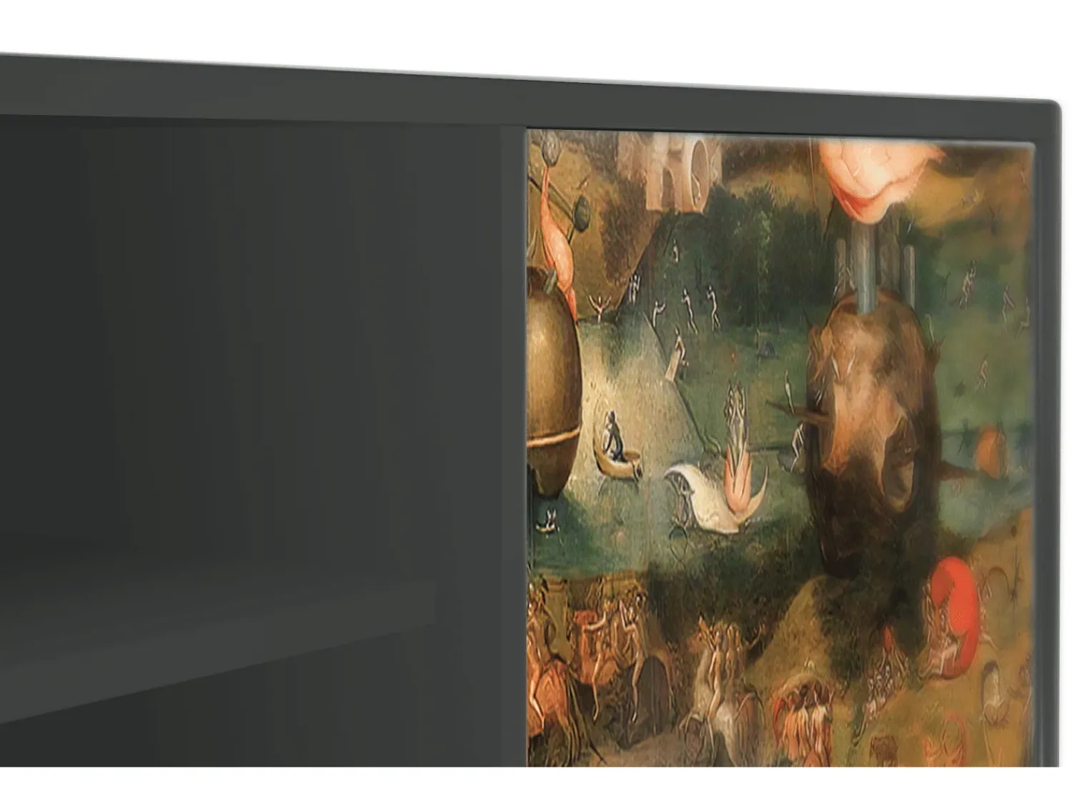Móvel De Tv| Mueble de TV - 170х69х48 cm - T2 - Garden of Delights , Antracite Cinza antracite