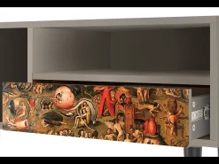 Mueble de TV - 115х59х48 cm - T3 - Garden of Delights , Areia^ Móvel De Tv