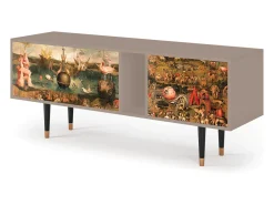 Móvel De Tv* Mueble de TV - 170х69х48 cm - T1 - Garden of Delights , Latte Bege