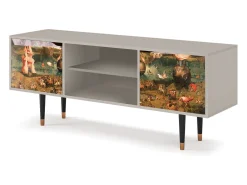 Móvel De Tv| Mueble de TV - 170х69х48 cm - T2 - Garden of Delights , Areia Bege