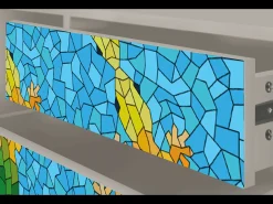 Móvel De Tv| Mueble de TV - 170х59х48 cm - T4 - Gaudi's Lizard, Areia Bege