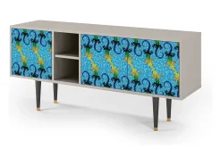 Móvel De Tv* Mueble de TV - 150х69х41 cm - T5 - Gaudi's Lizard, Areia Bege