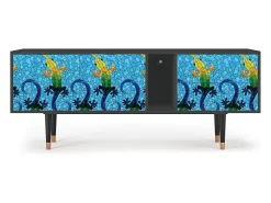 Mueble de TV - 170х69х48 cm - T1 - Gaudi's Lizard, Antracite^ Móvel De Tv