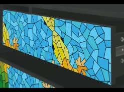 New Mueble de TV - 170х59х48 cm - T4 - Gaudi's Lizard, Antracite Cinza antracite
