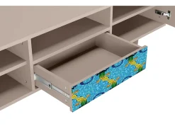 Mueble de TV - 170х59х41 cm - T6 - Gaudi's Lizard, Latte^ Móvel De Tv