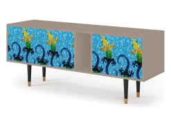 Móvel De Tv| Mueble de TV - 170х69х48 cm - T1 - Gaudi's Lizard, Latte Bege