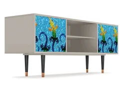 Móvel De Tv| Mueble de TV - 170х69х48 cm - T2 - Gaudi's Lizard, Areia Bege