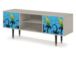 Móvel De Tv| Mueble de TV - 170х69х48 cm - T2 - Gaudi's Lizard, Areia Bege