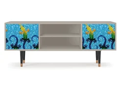 Móvel De Tv| Mueble de TV - 170х69х48 cm - T2 - Gaudi's Lizard, Areia Bege