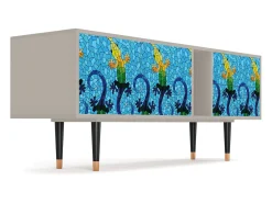 Best Mueble de TV - 170х69х48 cm - T1 - Gaudi's Lizard, Areia Bege
