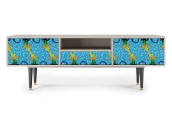 Móvel De Tv* Mueble de TV - 170х59х41 cm - T6 - Gaudi's Lizard, Areia Bege
