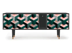 Mueble de TV - 170х69х48 cm - T1 - Geometric Madness, Antracite^ Móvel De Tv