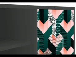 Mueble de TV - 170х69х48 cm - T2 - Geometric Madness, Antracite^ Móvel De Tv