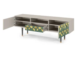 Discount Mueble de TV - 170х59х41 cm - T6 - Gingko leaves, Areia Bege