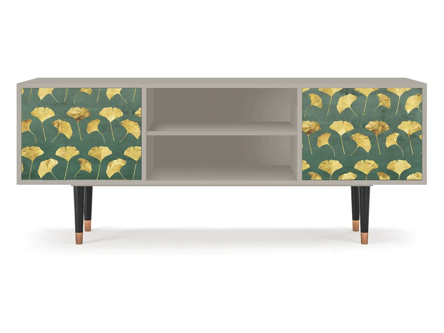 Mueble de TV - 170х69х48 cm - T2 - Gingko leaves, Areia^ Móvel De Tv