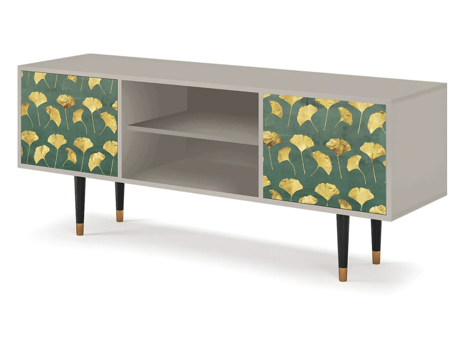 Mueble de TV - 170х69х48 cm - T2 - Gingko leaves, Areia^ Móvel De Tv