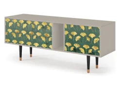 Mueble de TV - 170х69х48 cm - T1 - Gingko leaves, Areia Bege