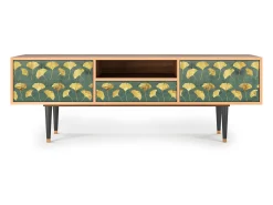 Mueble de TV - 170х59х41 cm - T6 - Gingko leaves, Nogueira^ Móvel De Tv