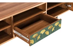 Mueble de TV - 170х59х41 cm - T6 - Gingko leaves, Nogueira^ Móvel De Tv