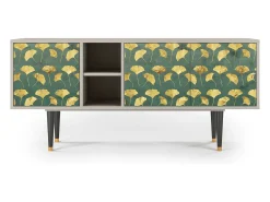 Mueble de TV - 150х69х41 cm - T5 - Gingko leaves, Areia^ Móvel De Tv