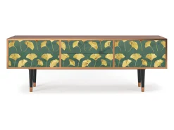 Móvel De Tv* Mueble de TV - 170х59х48 cm - T4 - Gingko leaves, Nogueira Castanho