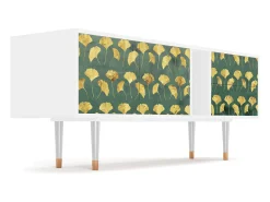 Mueble de TV - 170х69х48 cm - T1 - Gingko leaves, Branco^ Móvel De Tv