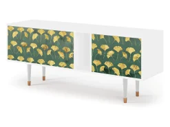 Mueble de TV - 170х69х48 cm - T1 - Gingko leaves, Branco^ Móvel De Tv