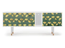 Mueble de TV - 170х69х48 cm - T1 - Gingko leaves, Branco^ Móvel De Tv