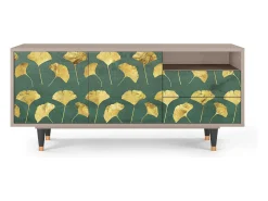 Mueble de TV - 125х56х41 cm - T7 - Gingko leaves, Latte^ Móvel De Tv