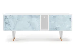 Móvel De Tv| Mueble de TV - 170х69х48 cm - T1 - Glacial Colour, Branco Bege