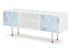 Móvel De Tv| Mueble de TV - 170х69х48 cm - T2 - Glacial Colour, Branco Bege