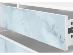 Sale Mueble de TV - 170х59х48 cm - T4 - Glacial Colour, Branco Bege