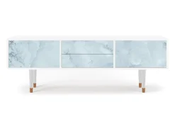 Sale Mueble de TV - 170х59х48 cm - T4 - Glacial Colour, Branco Bege