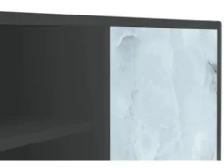 Móvel De Tv| Mueble de TV - 170х69х48 cm - T2 - Glacial Colour, Antracite Cinza antracite