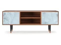 Sale Mueble de TV - 170х69х48 cm - T2 - Glacial Colour, Nogueira Castanho