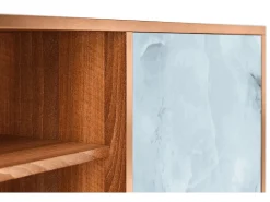 Sale Mueble de TV - 170х69х48 cm - T2 - Glacial Colour, Nogueira Castanho