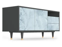 Mueble de TV - 125х56х41 cm - T7 - Glacial Colour, Antracite^ Móvel De Tv