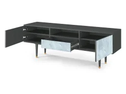 Mueble de TV - 170х59х41 cm - T6 - Glacial Colour, Antracite^ Móvel De Tv