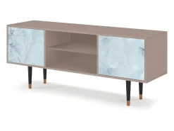 Discount Mueble de TV - 170х69х48 cm - T2 - Glacial Colour, Latte Bege