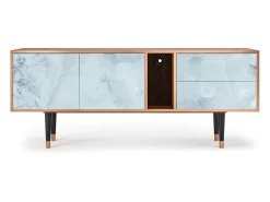Discount Mueble de TV - 170х69х48 cm - T1 - Glacial Colour, Nogueira Castanho