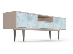 Online Mueble de TV - 170х59х41 cm - T6 - Glacial Colour, Latte Bege