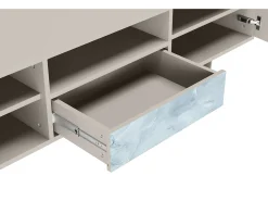 Mueble de TV - 170х59х41 cm - T6 - Glacial Colour, Areia^ Móvel De Tv