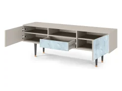 Mueble de TV - 170х59х41 cm - T6 - Glacial Colour, Areia^ Móvel De Tv