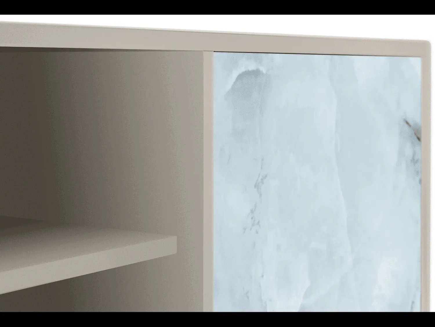 Móvel De Tv| Mueble de TV - 170х69х48 cm - T2 - Glacial Colour, Areia Bege