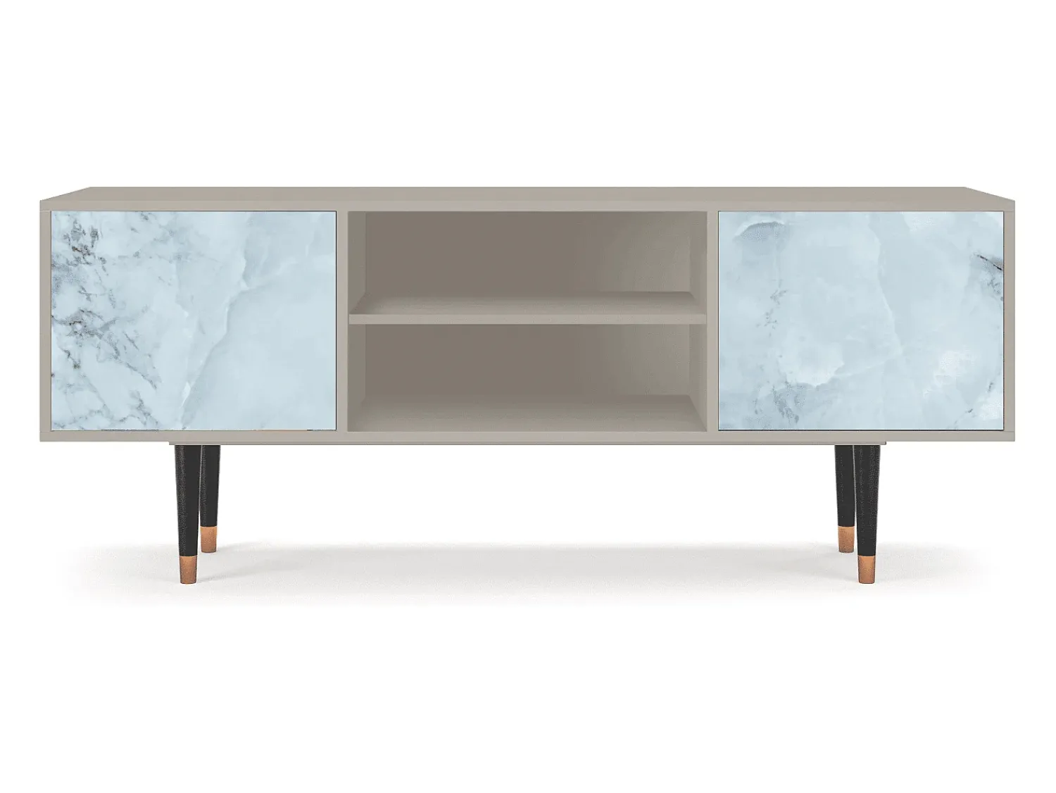Móvel De Tv| Mueble de TV - 170х69х48 cm - T2 - Glacial Colour, Areia Bege