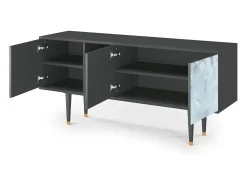 Mueble de TV - 150х69х41 cm - T5 - Glacial Colour, Antracite^ Móvel De Tv
