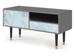 Mueble de TV - 115х59х48 cm - T3 - Glacial Colour, Cinza^ Móvel De Tv