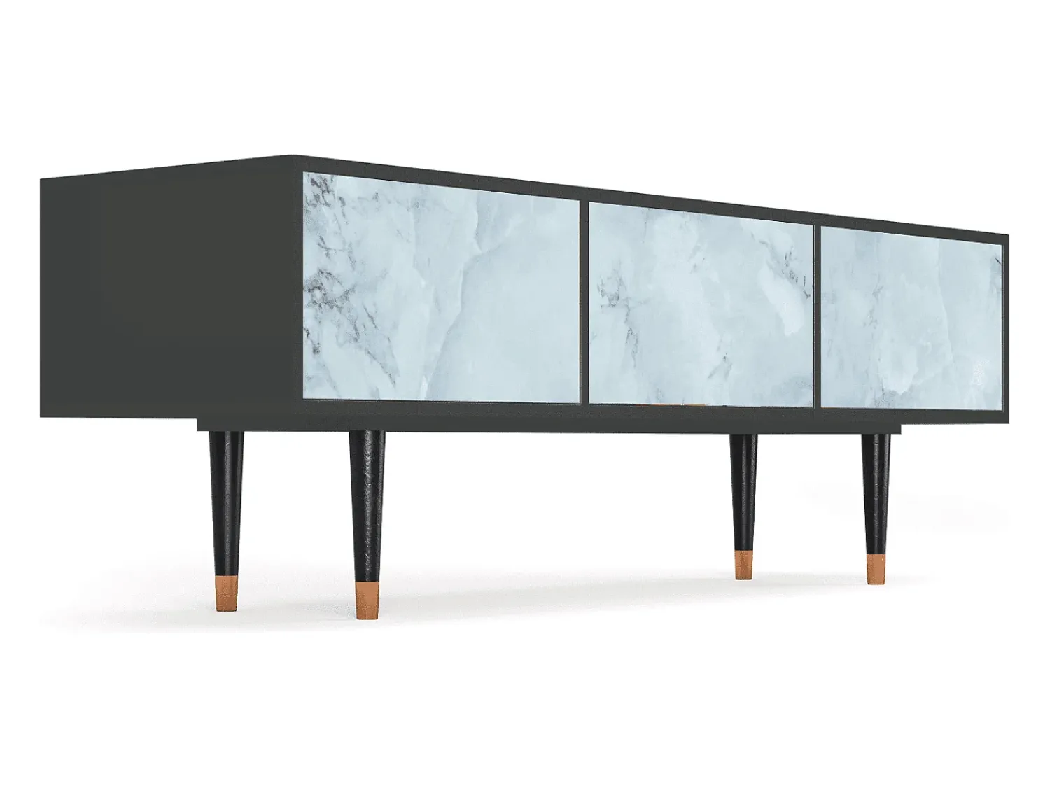 Mueble de TV - 170х59х48 cm - T4 - Glacial Colour, Antracite^ Móvel De Tv
