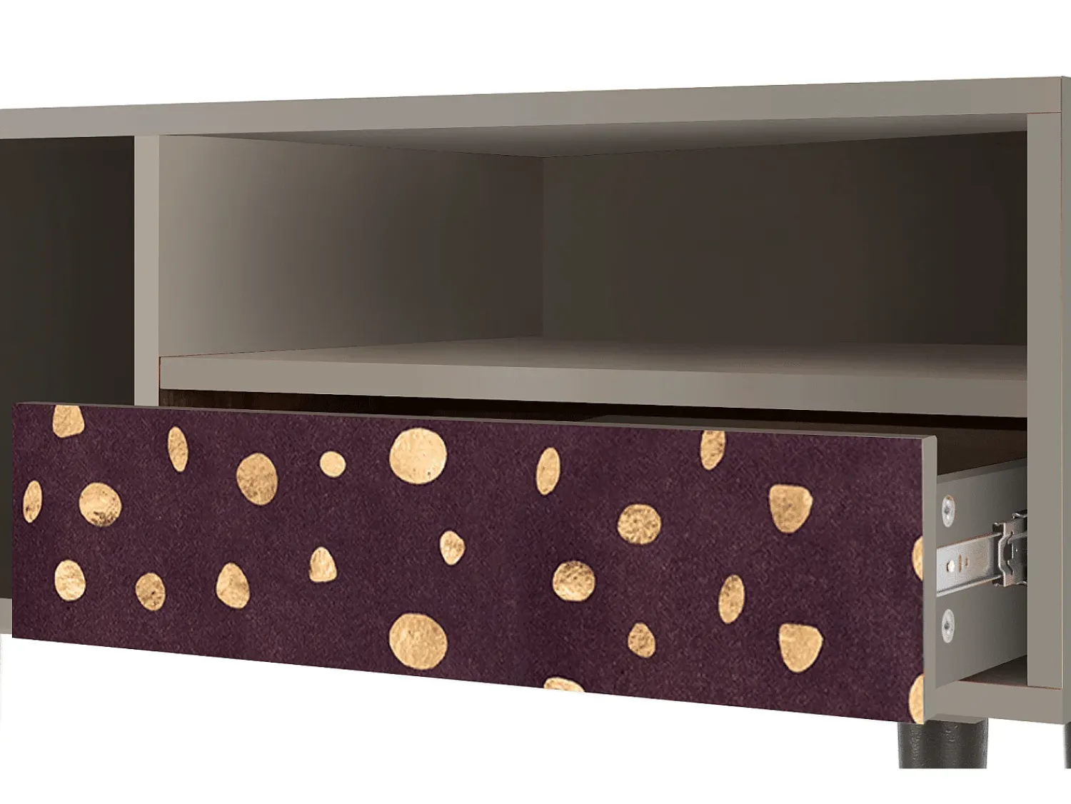 Mueble de TV - 115х59х48 cm - T3 - Glowworms, Areia^ Móvel De Tv